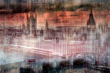 Digital-Art LONDON Westminster II by Melanie Viola