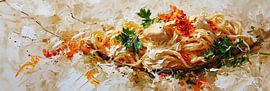 Tasty Pasta Art by ARTEO Paintings