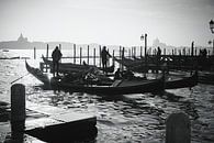 Gondoliers in Venedig von Karel Ham Miniaturansicht