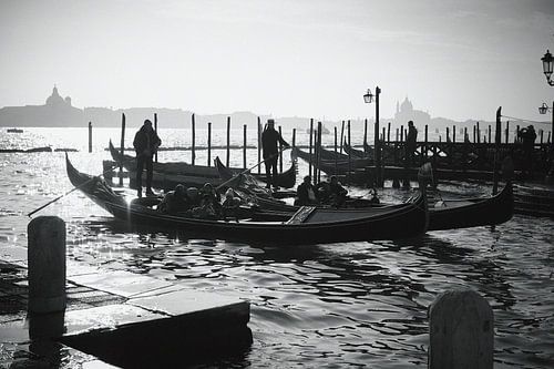 Gondoliers Venice