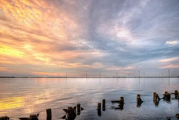 Zonsondergang Eemmeer bij Spakenburg
