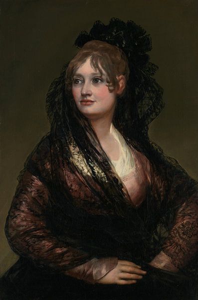 Portrait de Doña Isabel Cobos de Porcel, Francisco de Goya par Des maîtres magistraux