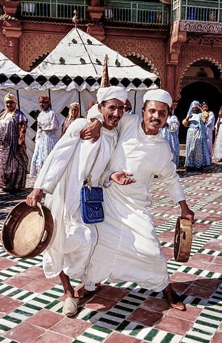 Moroccan Musicians - Analogue photography!