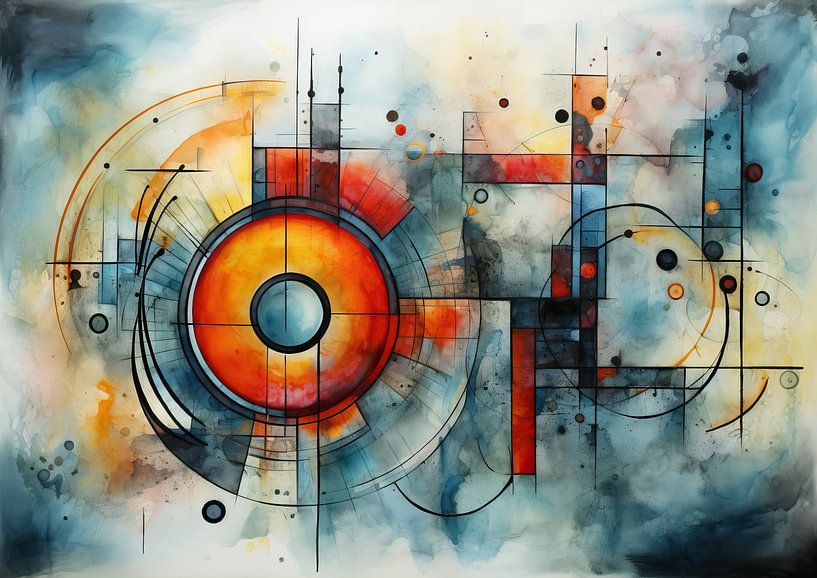 Colourful 23944 by Abstract Painting