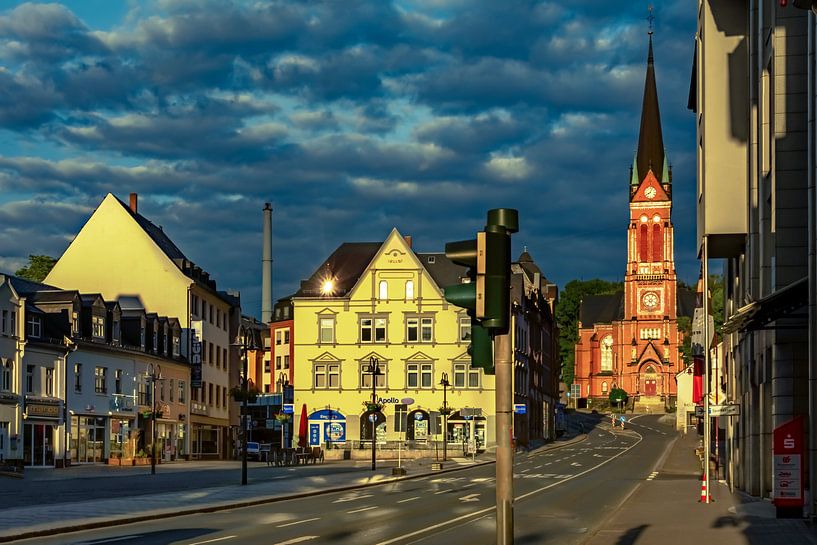 Onderweg in AUE / Erzgebirge van Johnny Flash