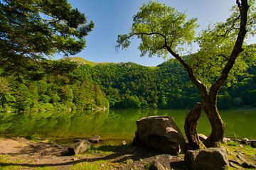 Lac de Schiessrothried dans les Vosges sur Tanja Voigt