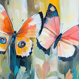 Schmetterlinge von Blickfänger Gemälde