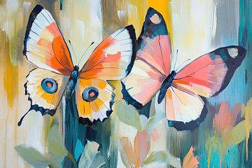 Butterflies by Eye catching paintings