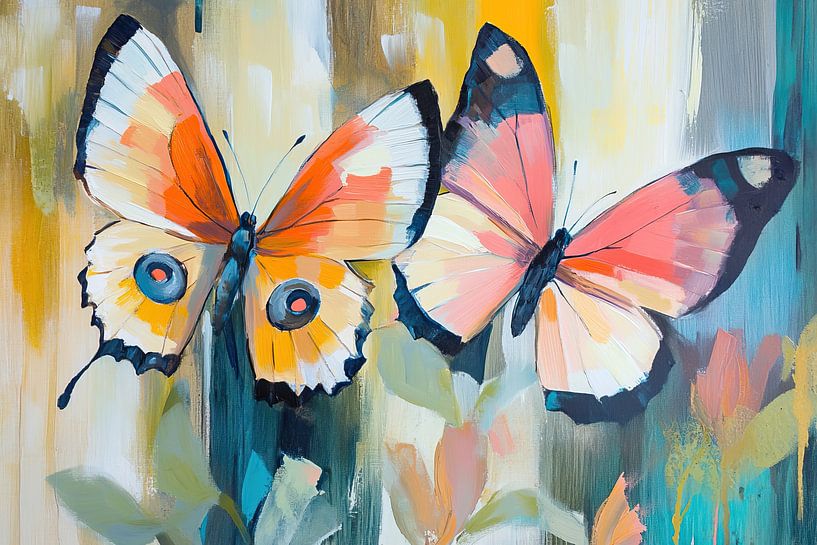Butterflies by Eye catching paintings