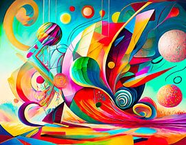Kunst kleuren schilderen
