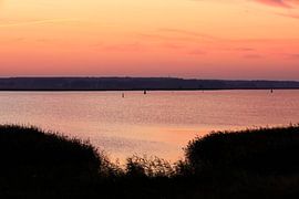 Ambiance du soir sur la mer Baltique à Peenemünde