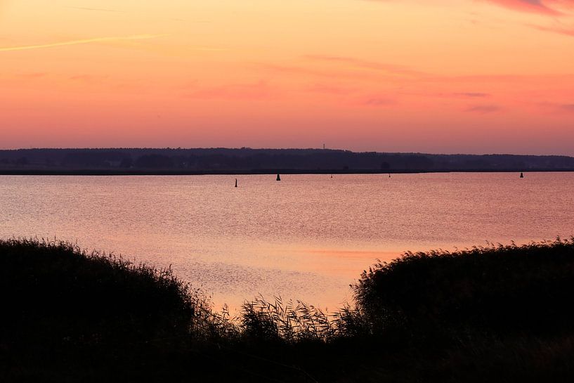 Abendstimmung Ostsee Peenemünde von Thomas Jäger