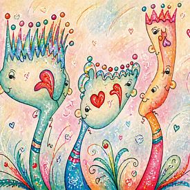 The magical whispering trees – ask them, they know everything by Renate Sell