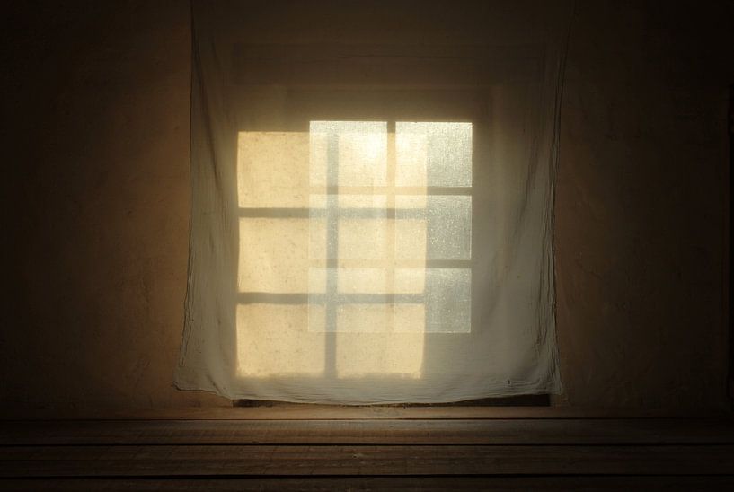 Projection on canvas by Floris Verweij