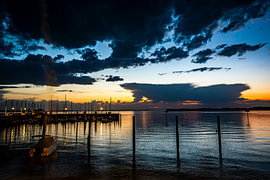 Sunset at Nonnenhorn