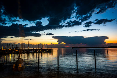 Sunset at Nonnenhorn