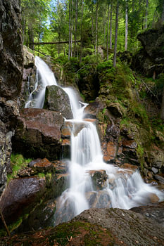 Crackhole waterfall