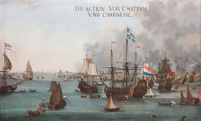 Die Schlacht von Chatham, Willem van Der Stoop von Meesterlijcke Meesters