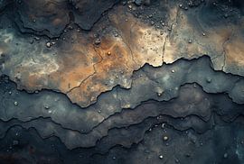 View down to the ocean