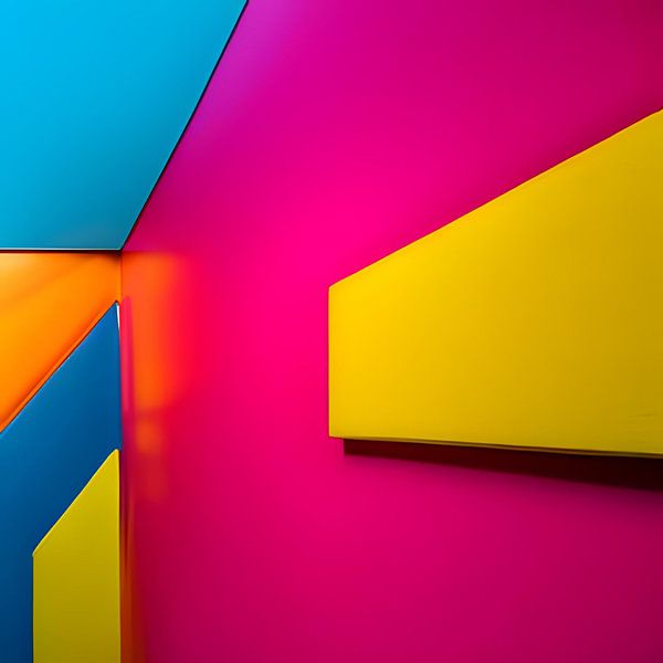 Abstract colourfulness by Heike Hultsch