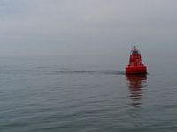 Water en boei