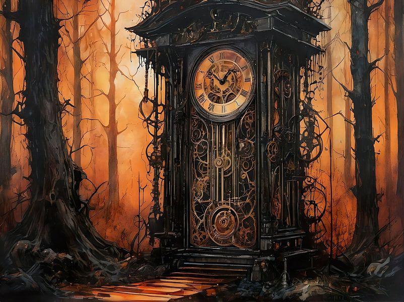 Tijdloze Toren: Mystieke Mechanismen van het Bos van Retrotimes