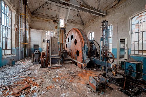 Hubrad für den Bergbau