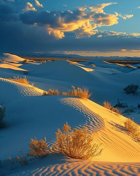 Schoonheid van de woestijn van fernlichtsicht