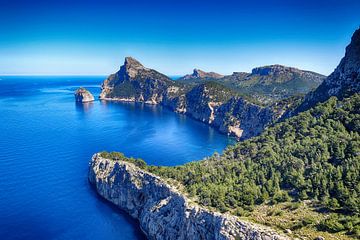 Aussicht Mirador Es Colomer (Mallorca) von Peter Balan