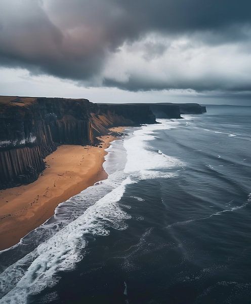 Meer und Felsen von fernlichtsicht
