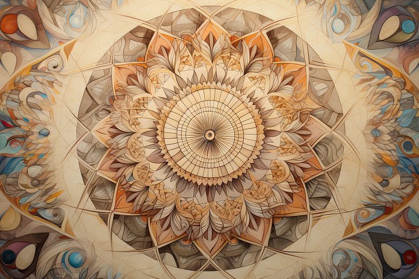 Mandala 206989 by Abstract Painting