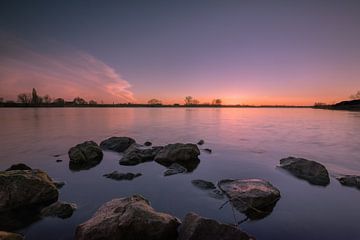 Mooie zonsondergang door Saharazand