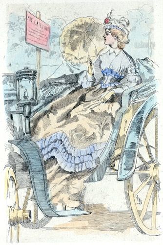 Mode 1864, La mode dans le Paris du XIXe siècle, Henri Boutet, (1851 1919)