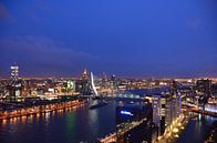 Die Skyline von Rotterdam an der Maas. von Marcel van Duinen Miniaturansicht