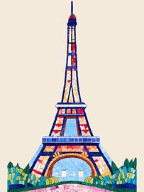 Eiffel Mosaik