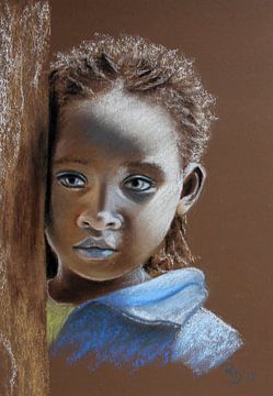 Ethiopian Child van Renate Dohr