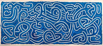 Bauhaus Japandi Abstrakt | Modern abstrakt von Kunst Laune