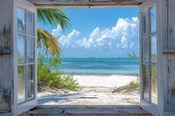 Uitzicht op het paradijs van Poster Art Shop thumbnail