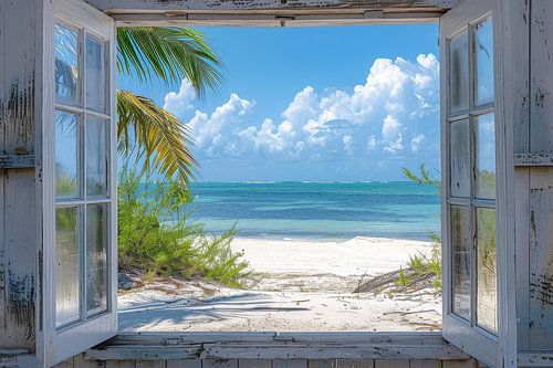 Window view of paradise