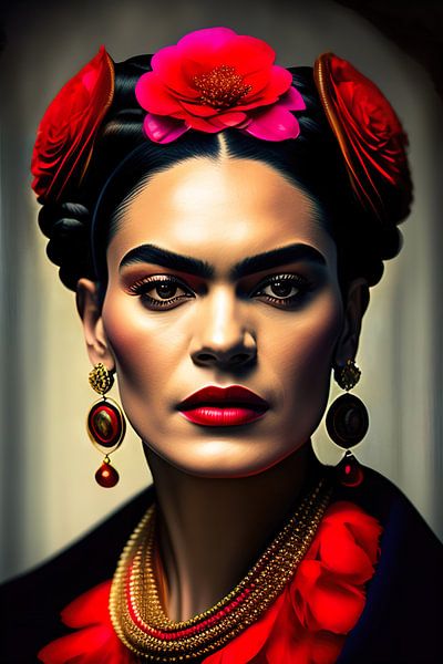 Frida Kahlo van Dreamy Faces