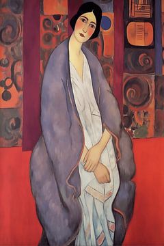 Klimt trifft Modigliani von Ton Kuijpers