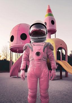 De Roze Astronaut | Speeltuin