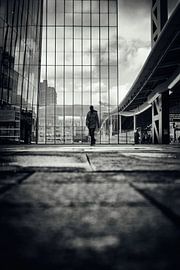 Street photography in Utrecht. On the City Plateau near the City Office. by André Blom Fotografie Utrecht
