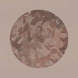 Art botanique dans des tons neutres et terreux no. 3 sur Dina Dankers