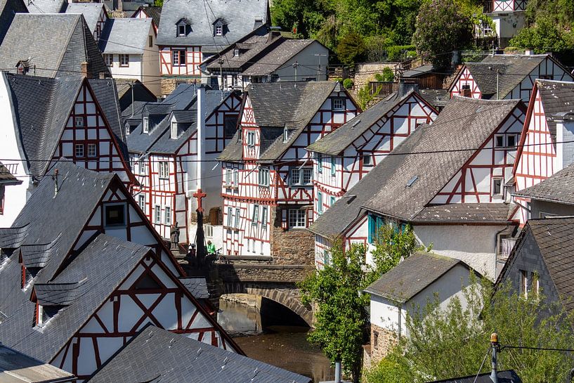 View of the picturesque village of Monreal by Reiner Conrad