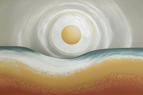 Sonnenuntergang in „Abstraktion“