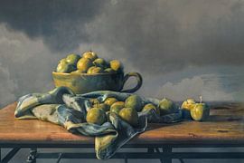 Stilleben Reine Claude von Monique van Velzen