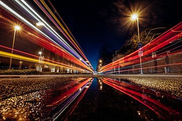 Plan du soir de la Biltstraat Utrecht sur Maarten Mooijman