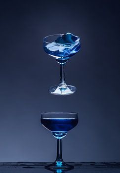 Shatterd Glass - Before Impact - Blue Curacao