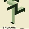 Bauhaus, Vooruitgang in groen tinten van Hilde Remerie Photography and digital art